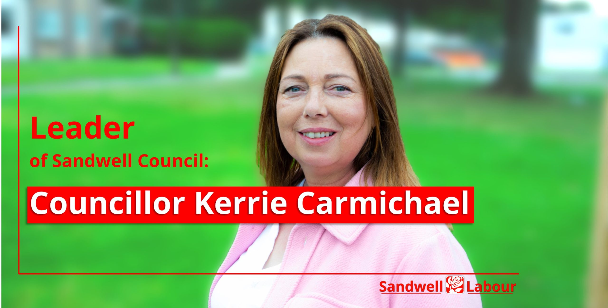 ANNOUNCED Cllr Kerrie Carmichael has been elected as the new Leader of